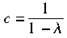 离散型随机变量X的分布为P（X=k）=cλk（k=0，1，2