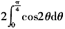 双纽线（x2+y2）2=x2-y2所围成的区域面积可用定积分