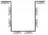 下图沟槽断面形式中，（）为混合槽。