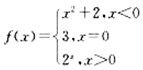 在下列函数中，当x→0时，函数f(x)的极限存在的是