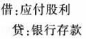 下列关于企业根据股东大会或类似机构审议批准的利润分配方案，确