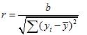 相关系数r与回归系数b的关系为（　　）。
