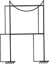 图1-5-69所示为二层框架在垂直荷载作用下的弯矩图，正确