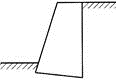 在挡土高度、挡土墙重量及土质条件均相同的情况下，下列哪种挡