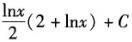 设f′(lnx)=1+x，则f(x)=()。