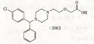 组胺H受体阻断药西替利嗪的结构是