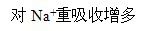 给家兔静脉注射抗利尿激素后尿量减少，尿液渗透压增高。该动物尿