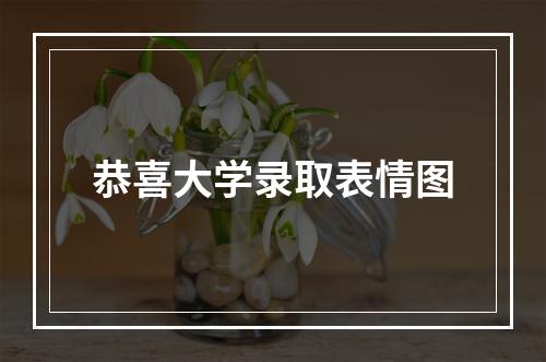 恭喜大学录取表情图