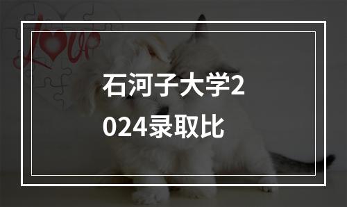 石河子大学2024录取比