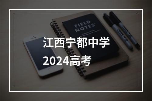 江西宁都中学2024高考