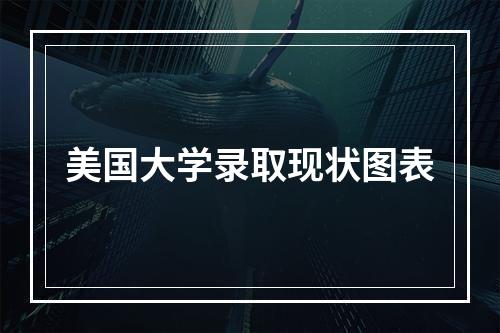 美国大学录取现状图表