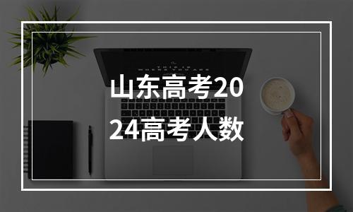 山东高考2024高考人数