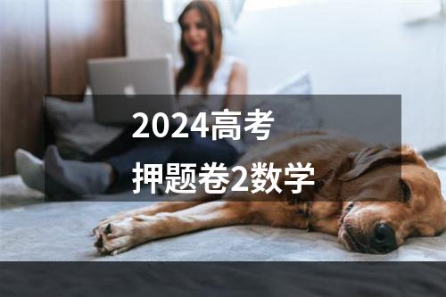 2024高考押题卷2数学