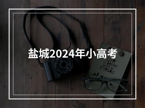 盐城2024年小高考