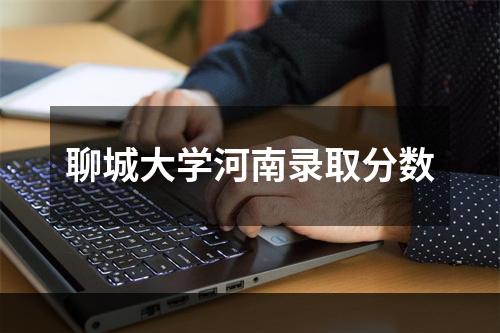 聊城大学河南录取分数