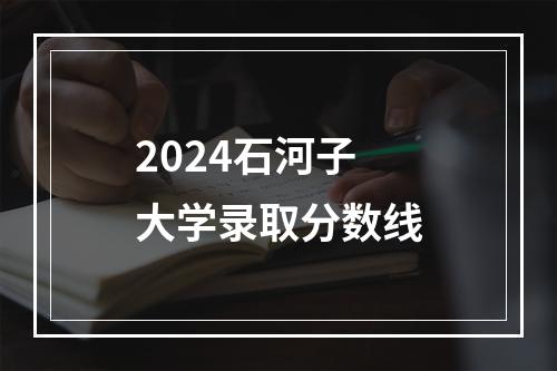 2024石河子大学录取分数线