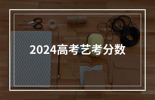 2024高考艺考分数