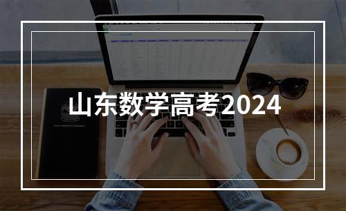 山东数学高考2024