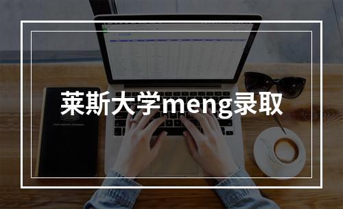 莱斯大学meng录取