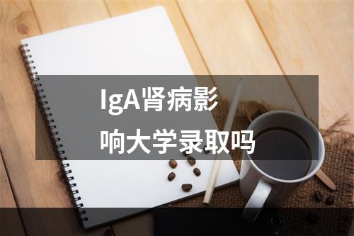 IgA肾病影响大学录取吗