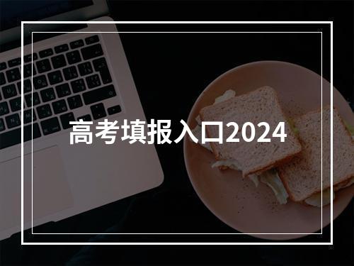 高考填报入口2024