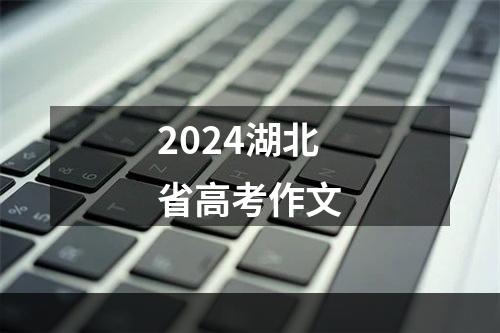 2024湖北省高考作文