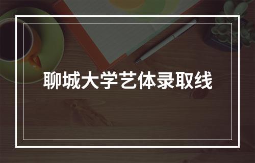 聊城大学艺体录取线