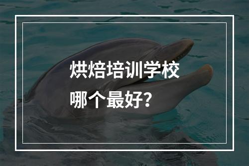 烘焙培训学校哪个最好？