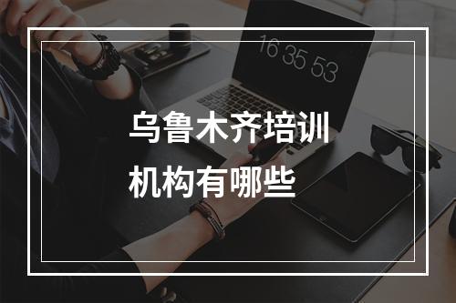 乌鲁木齐培训机构有哪些