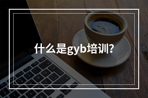 什么是gyb培训？