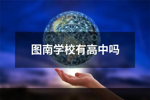 图南学校有高中吗