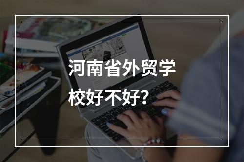 河南省外贸学校好不好？