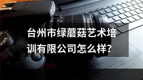 台州市绿蘑菇艺术培训有限公司怎么样？