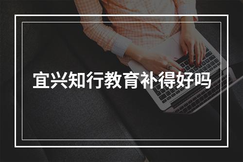 宜兴知行教育补得好吗