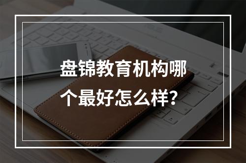 盘锦教育机构哪个最好怎么样？