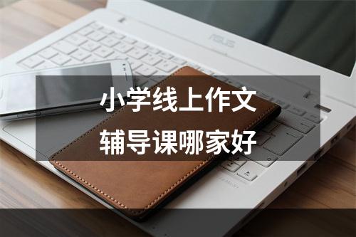 小学线上作文辅导课哪家好