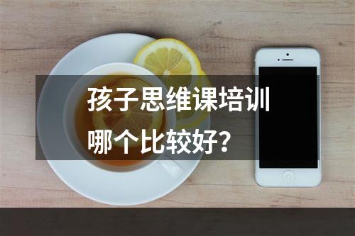 孩子思维课培训哪个比较好？