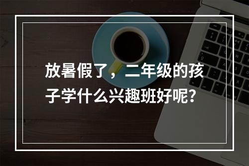 放暑假了，二年级的孩子学什么兴趣班好呢？