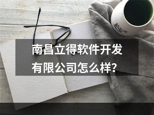 南昌立得软件开发有限公司怎么样？