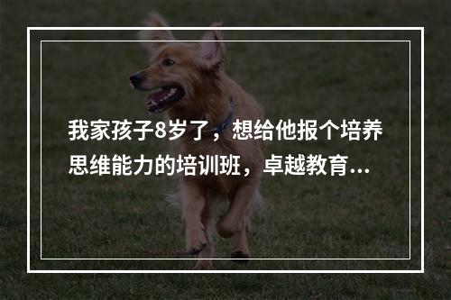 我家孩子8岁了，想给他报个培养思维能力的培训班，卓越教育思考星球怎么样？