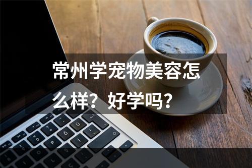 常州学宠物美容怎么样？好学吗？