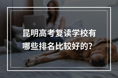 昆明高考复读学校有哪些排名比较好的？