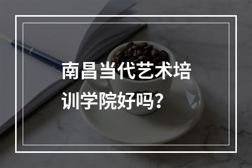 南昌当代艺术培训学院好吗？