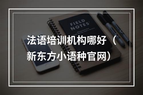 法语培训机构哪好（新东方小语种官网）